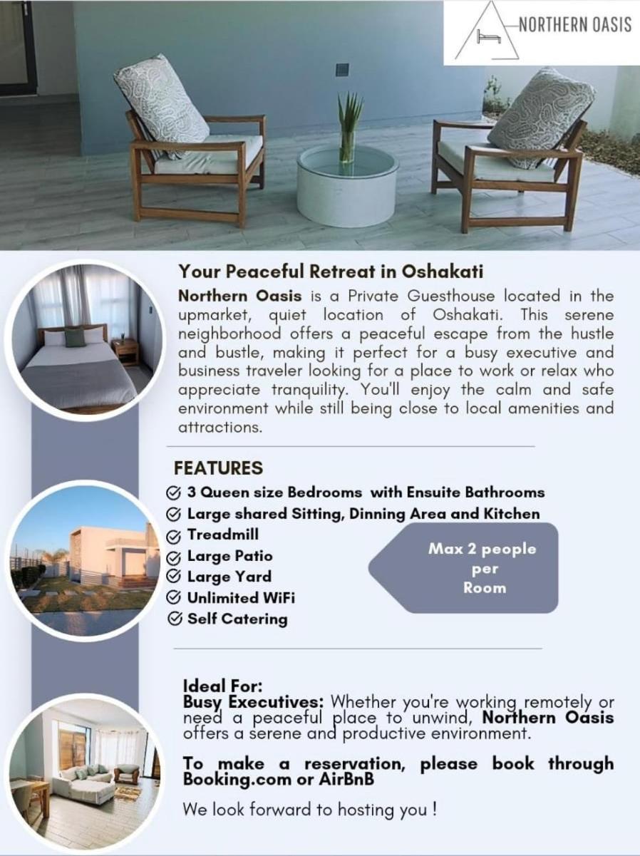 Northern Oasis Hotel Oshakati Екстериор снимка